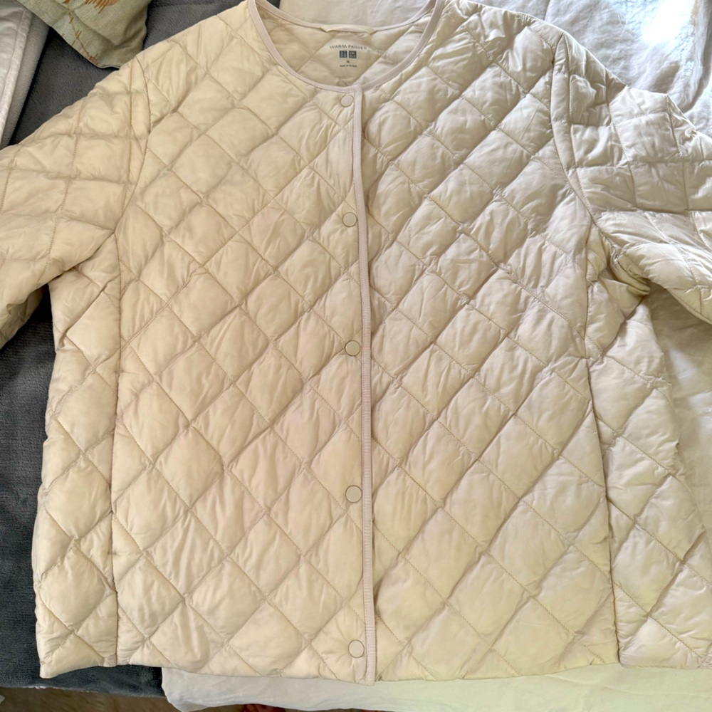 Uniqlo ultralight down jacket, sz XL
